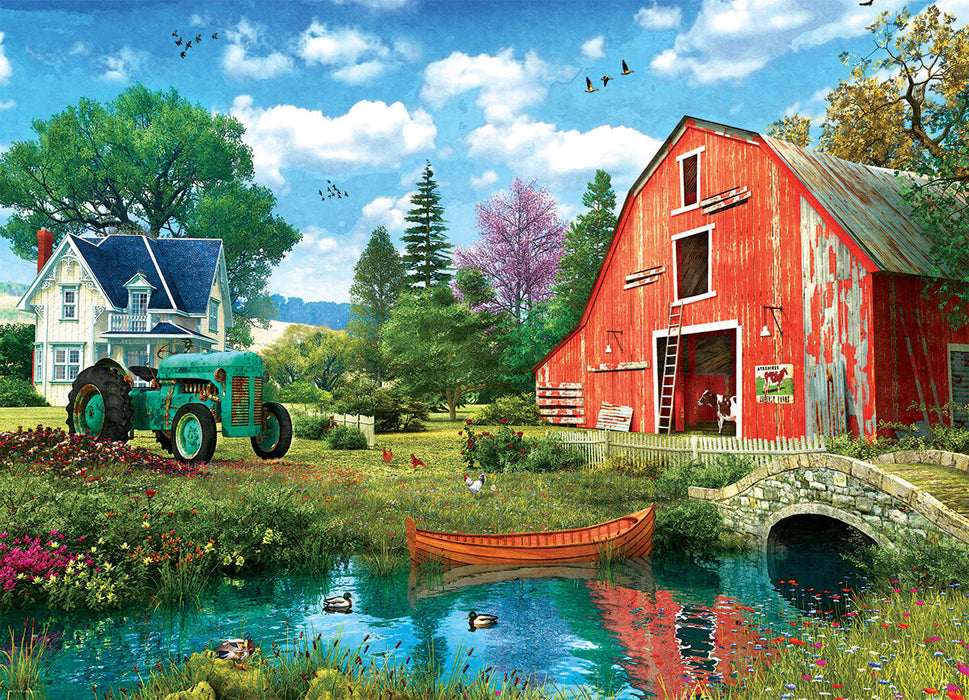 Puzzle: The Red Barn Tin - for just $23.99! 