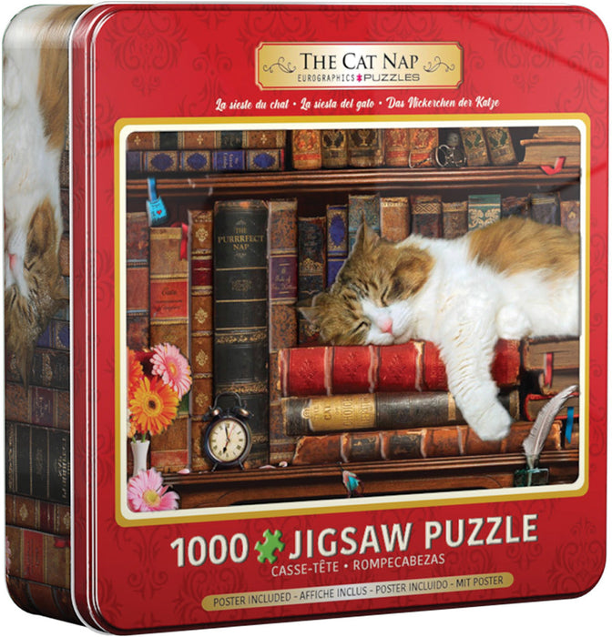 Puzzle: Cat Nap Tin - for just $23.99! 