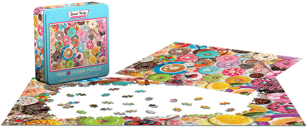 Puzzle: Donut Party Tin - for just $23.99! 