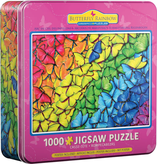 Puzzle: Butterfly Rainbow Tin - for just $23.99! 