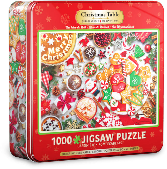 Puzzle: Christmas Table Tin - for just $23.99! 