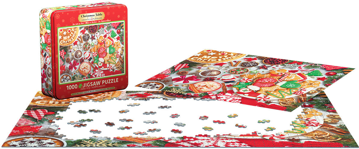 Puzzle: Christmas Table Tin - for just $23.99! 