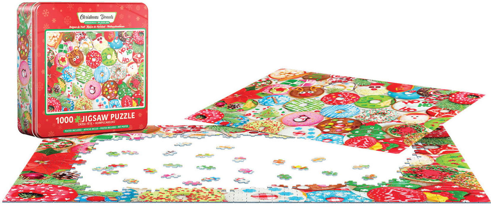 Puzzle: Christmas Donuts Tin - for just $23.99! 