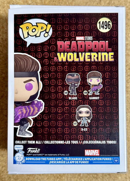 Funko Pop! Marvel Gambit With Cards #1496 MCU Deadpool & Wolverine 2024 - for just $13! 