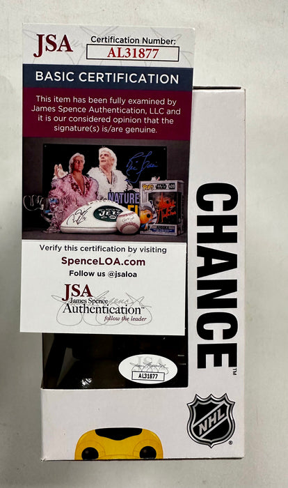 Coach Bruce Cassidy Signed NHL Vegas Knights Chance Funko Pop! #05 With JSA COA - for just $135! 