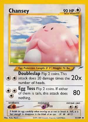 Chansey (31/105) [Neo Destiny Unlimited] - for just $7.45! 
