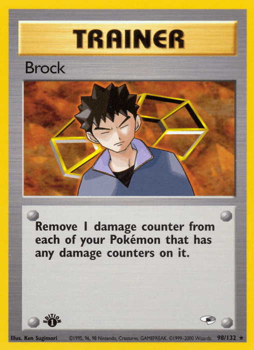 Brock (98/132) [Gym Heroes 1st Edition] - for just $3.50! 
