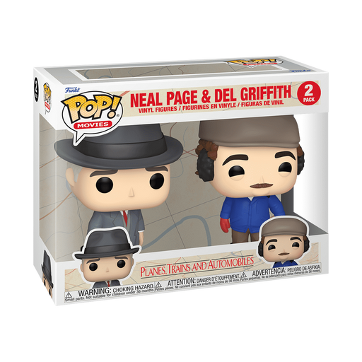 POP! PLANES, TRAINS AND AUTOMOBILES: NEAL PAGE & DEL GRIFFITH 2-PACK - for just $20.99! 