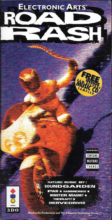 Road Rash with Music Sampler CD (3DO) - for just $0! 