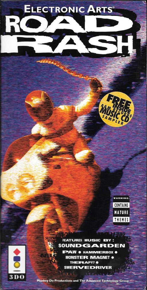 Road Rash with Music Sampler CD (3DO) - for just $0! 
