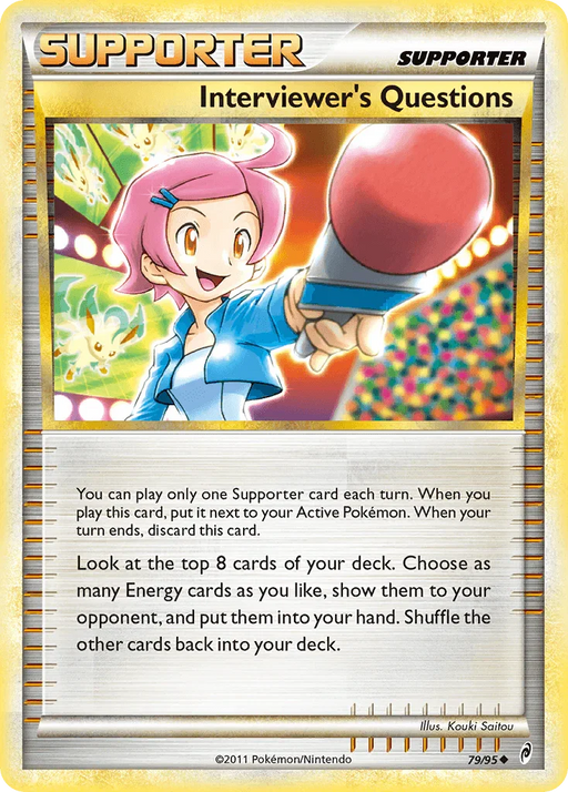 Interviewer's Questions (79/95) [HeartGold & SoulSilver: Call of Legends] - for just $0.15! 