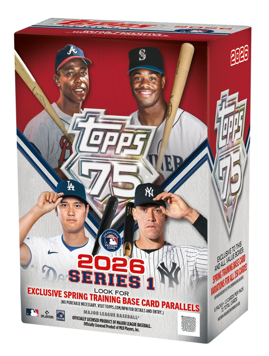 2026 Topps Series 1 Baseball - Value Box - for just $40! 