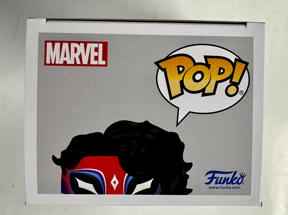 Karan Soni Signed (Deco) Spider-Man India Funko Pop! #1227 Across The Spider-Verse FYE Exclusive With JSA COA - for just $130! 