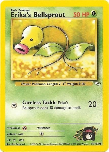 Erika's Bellsprout (76/132) [Gym Heroes Unlimited] - for just $0.30! 