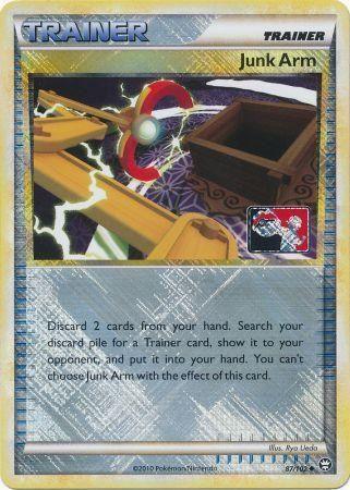 Junk Arm (87/102) (League Promo) [HeartGold & SoulSilver: Triumphant] - for just $4.65! 