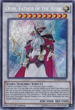 Odin, Father of the Aesir [LC5D-EN191] Secret Rare - for just $1.15! 