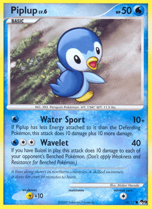 Piplup (16/17) [POP Series 9] - for just $3.40! 