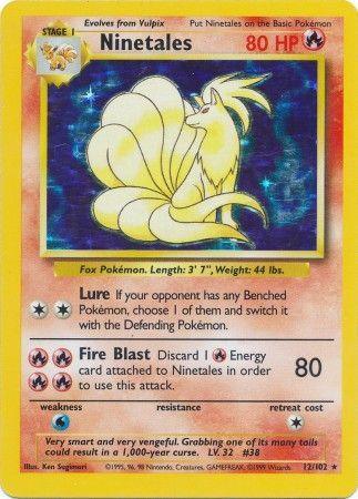 Ninetales (12/102) [Base Set Unlimited] - for just $9.10! 