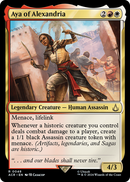 Aya of Alexandria (ACR-048) - Assassin's Creed - for just $0.10! 