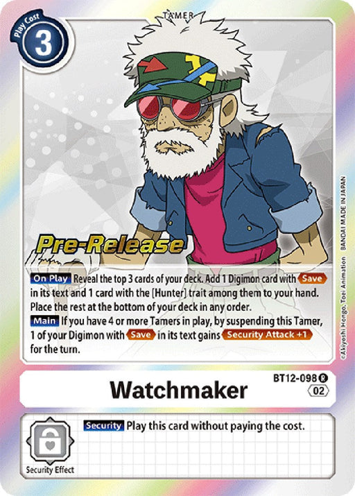 Watchmaker [BT12-098] [Across Time Pre-Release Cards] - Just $0.25! Shop now at Retro Gaming of Denver