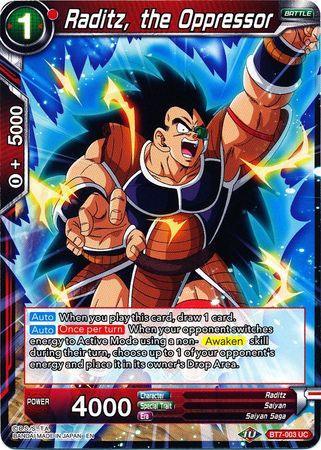 Raditz, the Oppressor (BT7-003) [Assault of the Saiyans] - for just $0.10! 