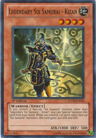 Legendary Six Samurai - Kizan [STOR-EN020] Super Rare - for just $1.85! 