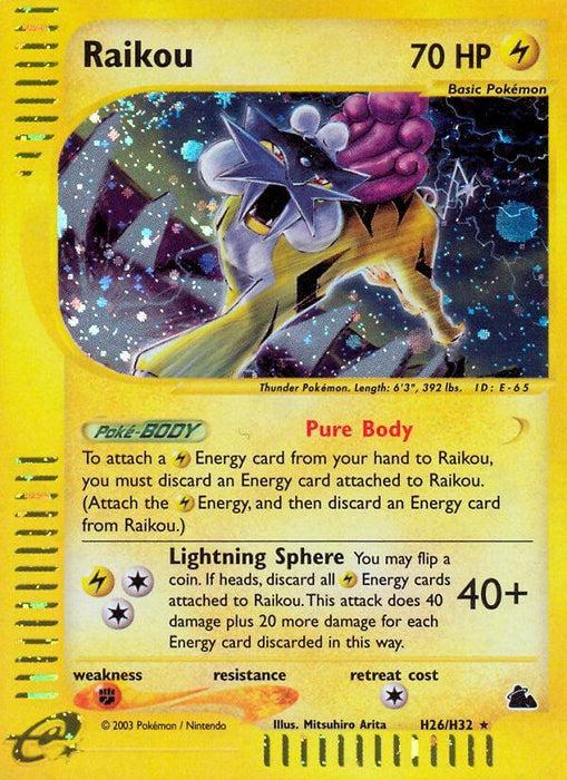 Raikou (H26/H32) [Skyridge] - for just $22! 