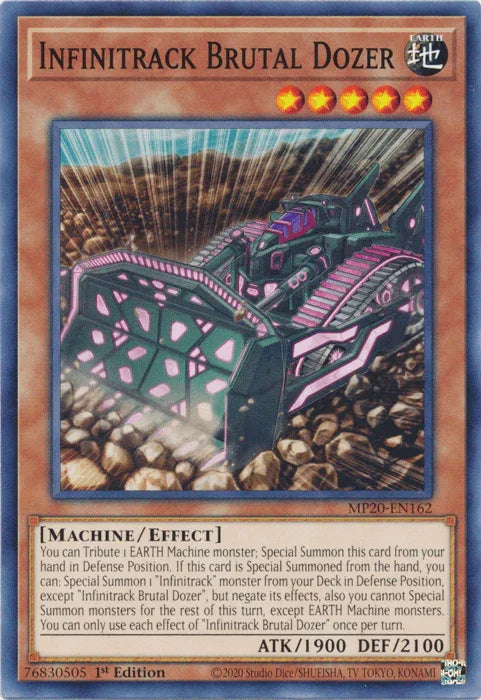 Infinitrack Brutal Dozer [MP20-EN162] Common - for just $0.15! 