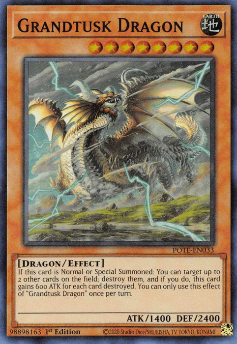 Grandtusk Dragon [POTE-EN033] Super Rare - for just $0.10! 