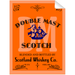 Double Mast Scotch Whiskey Bottle Single Self Adhesive Label - License and Royalty Free for Film Use - for just $3! 