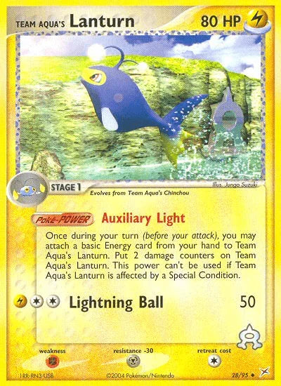 Team Aqua's Lanturn (28/95) [EX: Team Magma vs Team Aqua] - for just $0.40! 