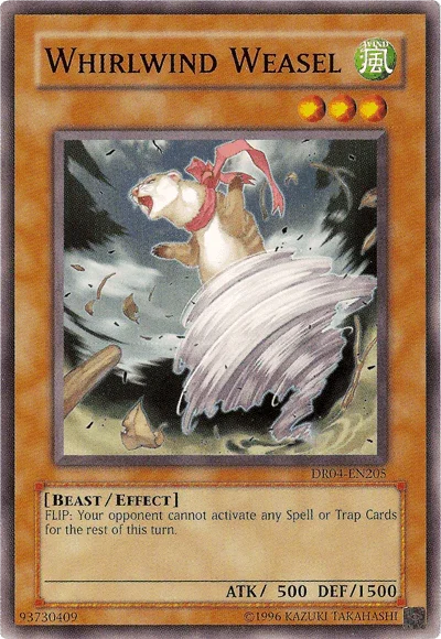 Whirlwind Weasel [DR04-EN205] Common - for just $0.55! 