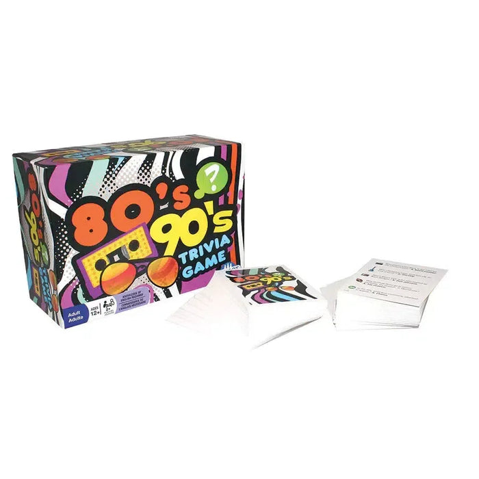 80s 90s Trivia Card Game Outset - for just $14.99! 
