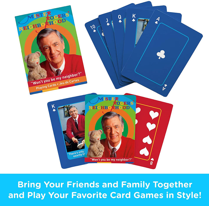 Aquarius Playing Cards: Mister Rogers - for just $6.99! 