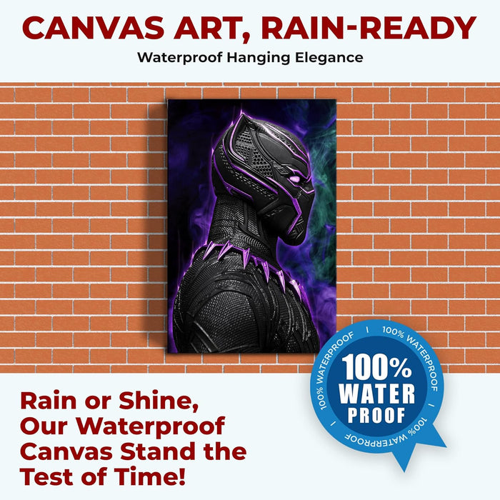 Black Panther Wall Canvas - for just $30.99! 