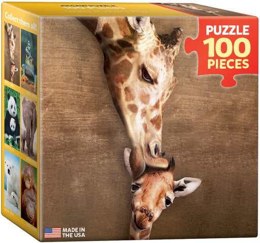 Puzzle: Mini Puzzle Collection - Giraffe Mother's Kiss - for just $4.99! 
