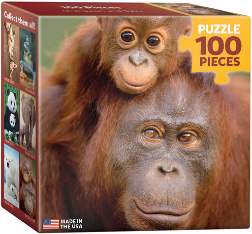 Puzzle: Mini Puzzle Collection - Orangutan & Baby - for just $4.99! 