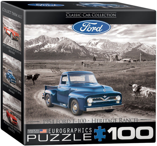 Puzzle: Mini Puzzle Collection - 1954 Ford F-100 Heritage Ranch - for just $4.99! 