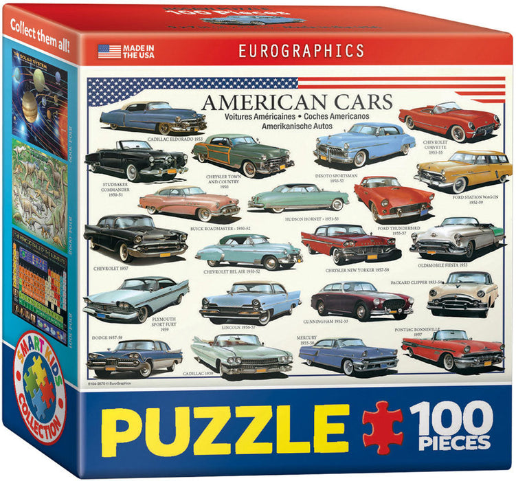 Puzzle: Mini Puzzle Collection - American Cars of the Fifties - for just $4.99! 