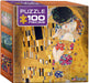 Puzzle: Mini Puzzle Collection - The Kiss by Gustav Klimt - for just $4.99! 