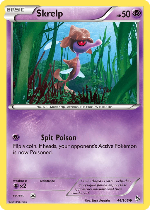 Skrelp (44/106) [XY: Flashfire] - for just $0.10! 