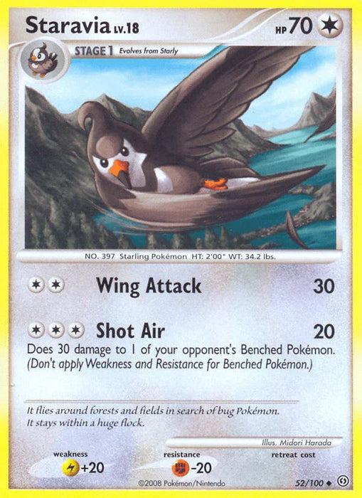 Staravia (52/100) [Diamond & Pearl: Stormfront] - for just $0.15! 