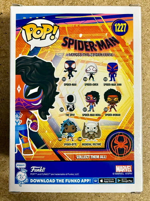 Karan Soni Signed Spider-Man India Funko Pop! #1227 Across The Spider-Verse With JSA COA - for just $100! 