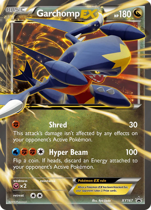 Garchomp EX (XY167) [XY: Black Star Promos] - for just $12.75! 