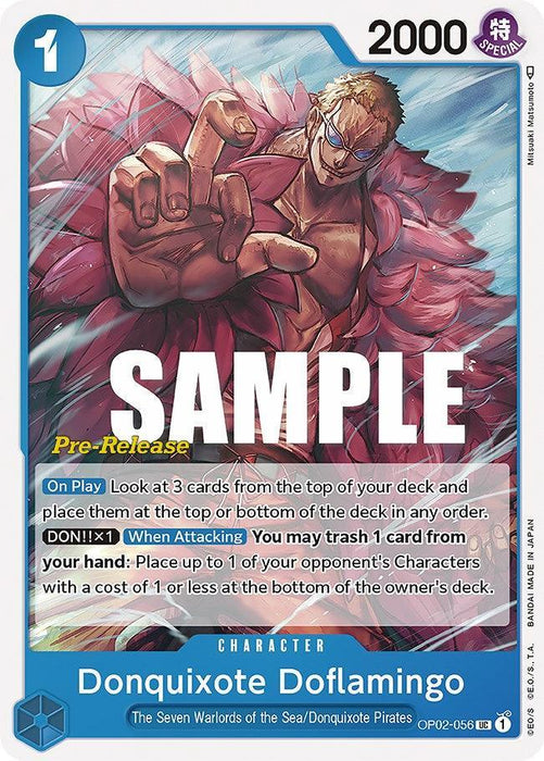 Donquixote Doflamingo [Paramount War Pre-Release Cards] - for just $1.25! 