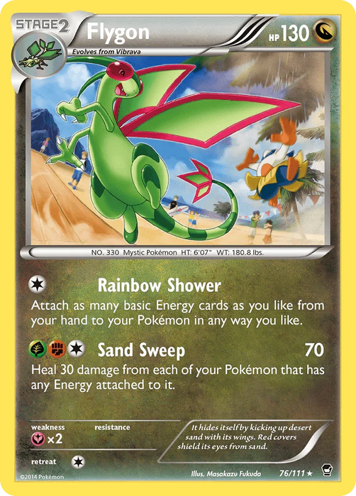 Flygon (76/111) [XY: Furious Fists] - for just $0.35! 