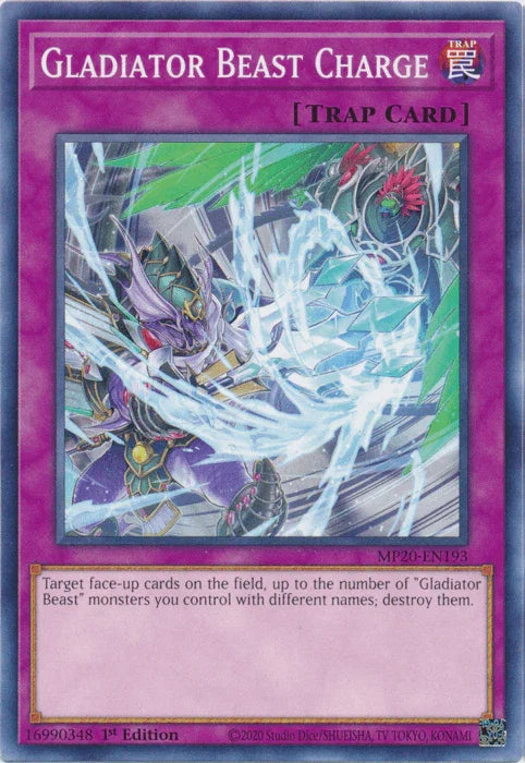 Gladiator Beast Charge [MP20-EN193] Common - for just $0.10! 