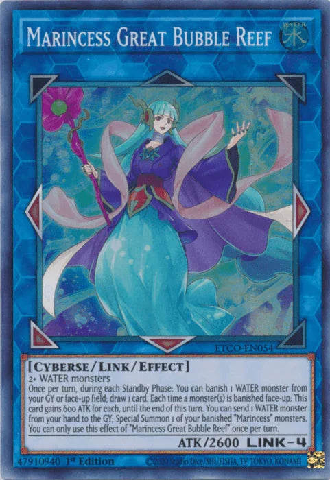Marincess Great Bubble Reef [ETCO-EN054] Super Rare - for just $0.20! 
