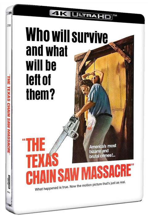 The Texas Chain Saw Massacre 4K UHD Steelbook - for just $51.99! 