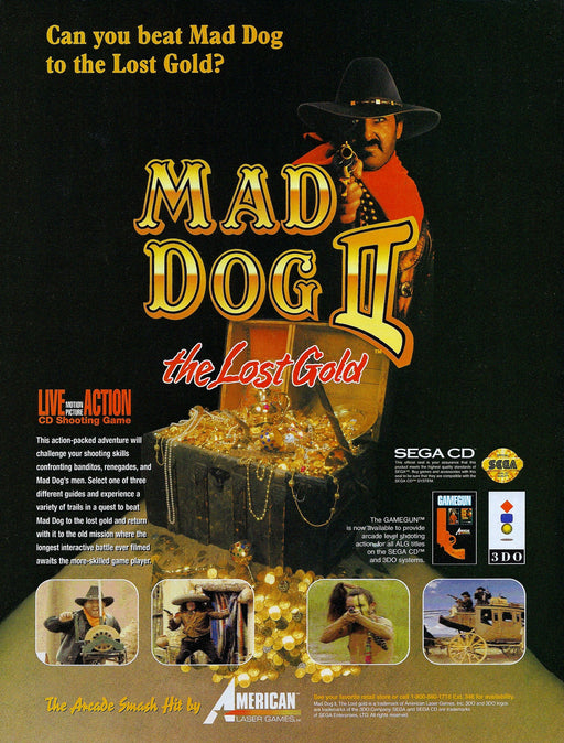 Mad Dog II: The Lost Gold (CD-i) - for just $0! 